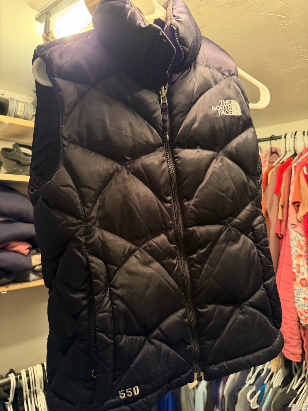 The North Face Purple Insulated Vest